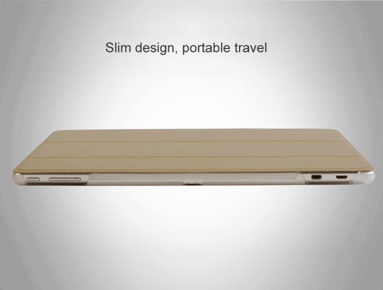 Frosted Texture Horizontal Flip PU Leather Protective Case for Teclast T10,  with Three-folding Holder