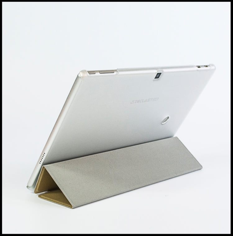 Frosted Texture Horizontal Flip PU Leather Protective Case for Teclast T10,  with Three-folding Holder