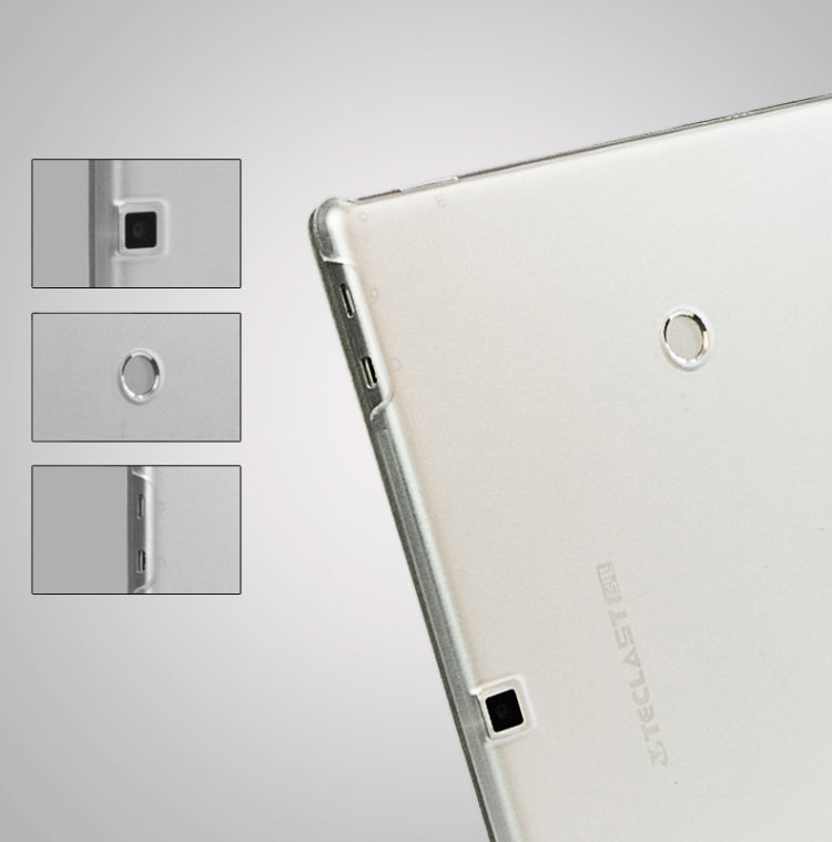 Frosted Texture Horizontal Flip PU Leather Protective Case for Teclast T10,  with Three-folding Holder