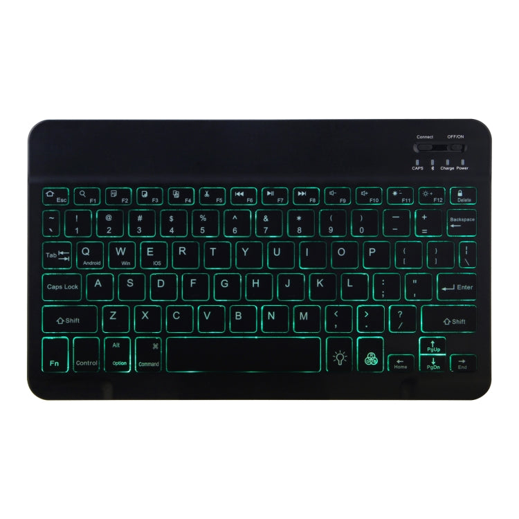 M10S 2 in 1 Removable Bluetooth Keyboard + Leather Tablet Case with Backlight & Holder for Lenovo Tab M10 TB-X505X