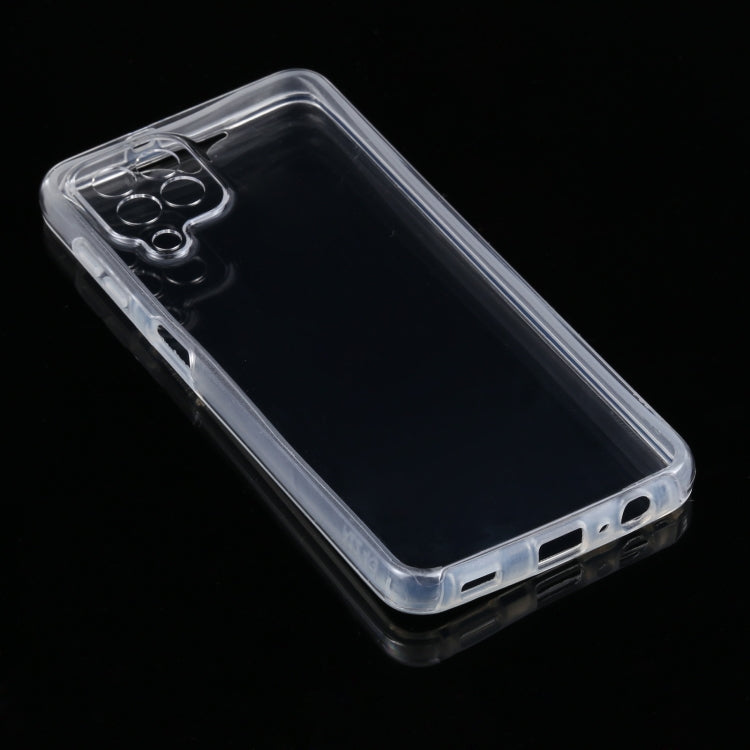 For Samsung Galaxy A22 4G PC+TPU Ultra-Thin Double-Sided All-Inclusive Transparent Case