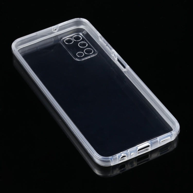 For Samsung Galaxy A03s PC+TPU Ultra-Thin Double-Sided All-Inclusive Transparent Case