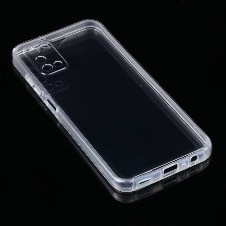 For Samsung Galaxy A03s PC+TPU Ultra-Thin Double-Sided All-Inclusive Transparent Case