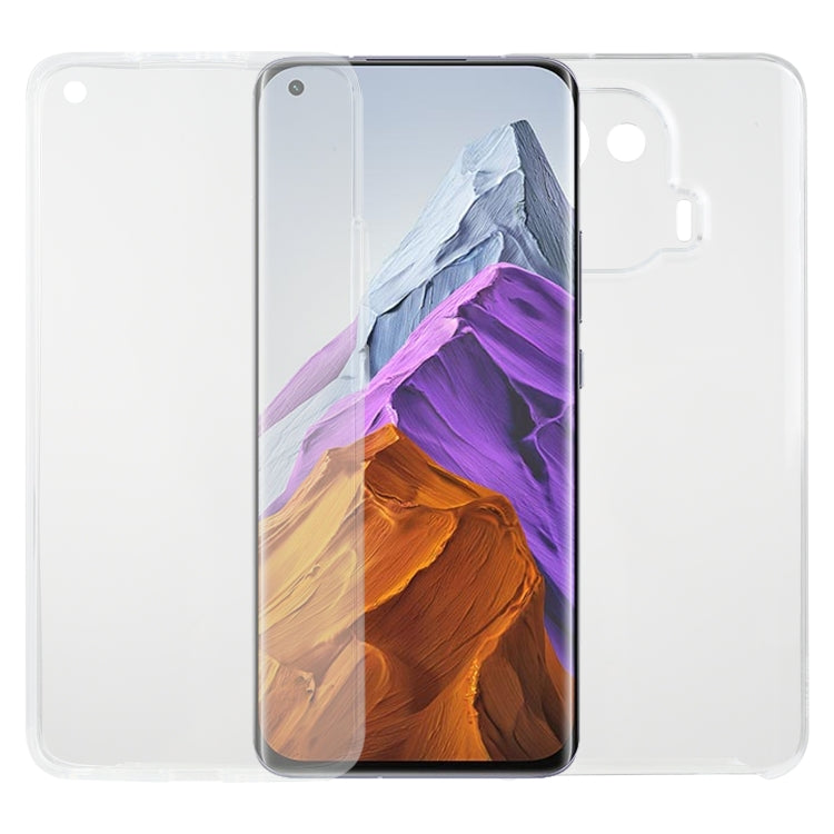 For Xiaomi Mi 11 Pro PC+TPU Ultra-Thin Double-Sided All-Inclusive Transparent Case