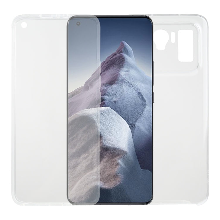 For Xiaomi Mi 11 Ultra PC+TPU Ultra-Thin Double-Sided All-Inclusive Transparent Case