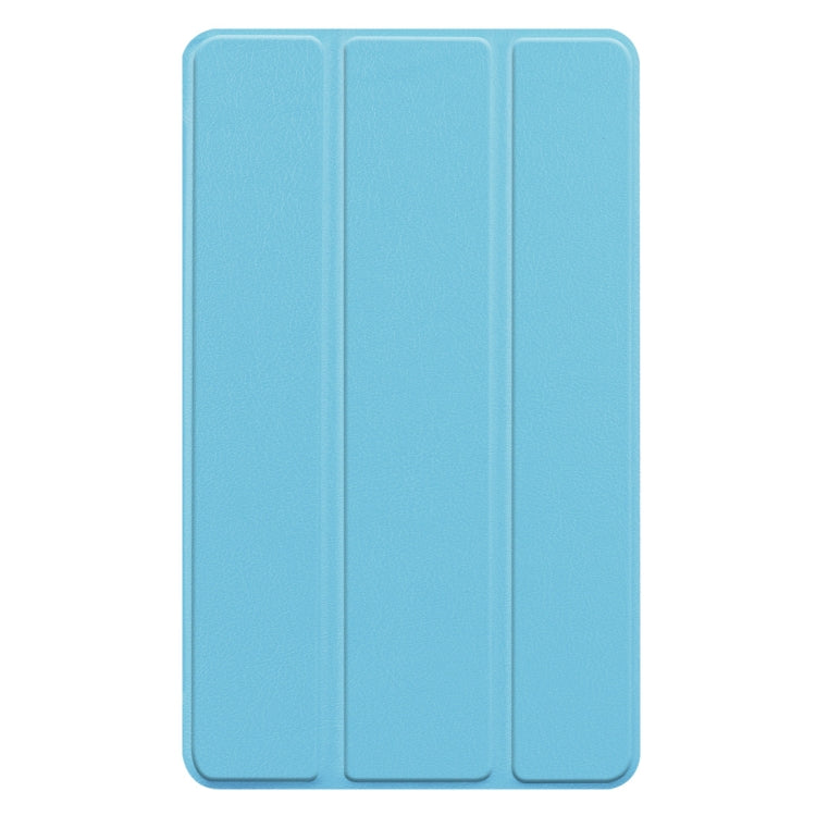 Custer Texture Horizontal Deformation Flip Leather Case for Lenovo Tab E8 TB-8304F, with Three-folding Holder