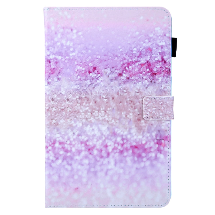 Sand Pattern Horizontal Flip Leather Case for Galaxy Tab A 10.5 T590, with Holder & Card Slot & Sleep / Wake-up Function