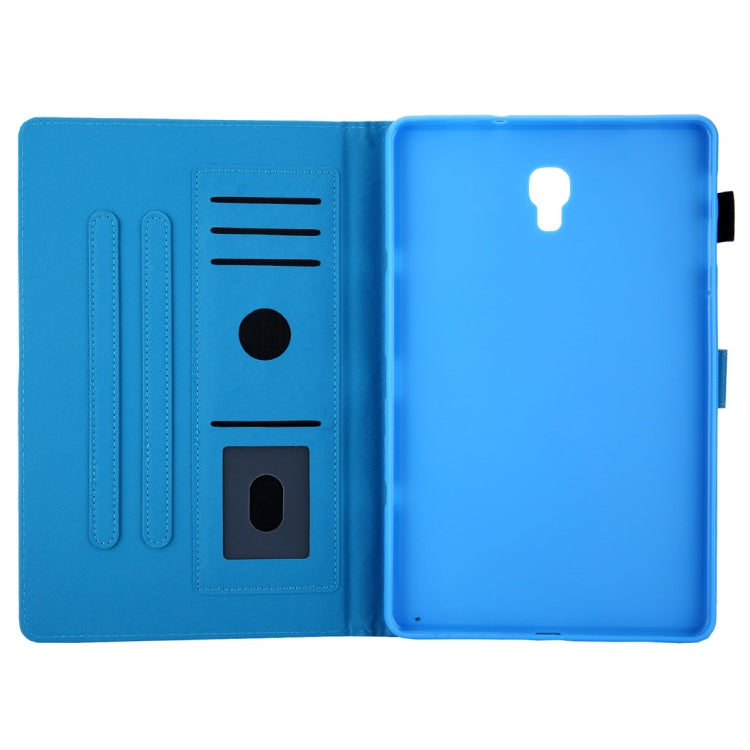 Sand Pattern Horizontal Flip Leather Case for Galaxy Tab A 10.5 T590, with Holder & Card Slot & Sleep / Wake-up Function