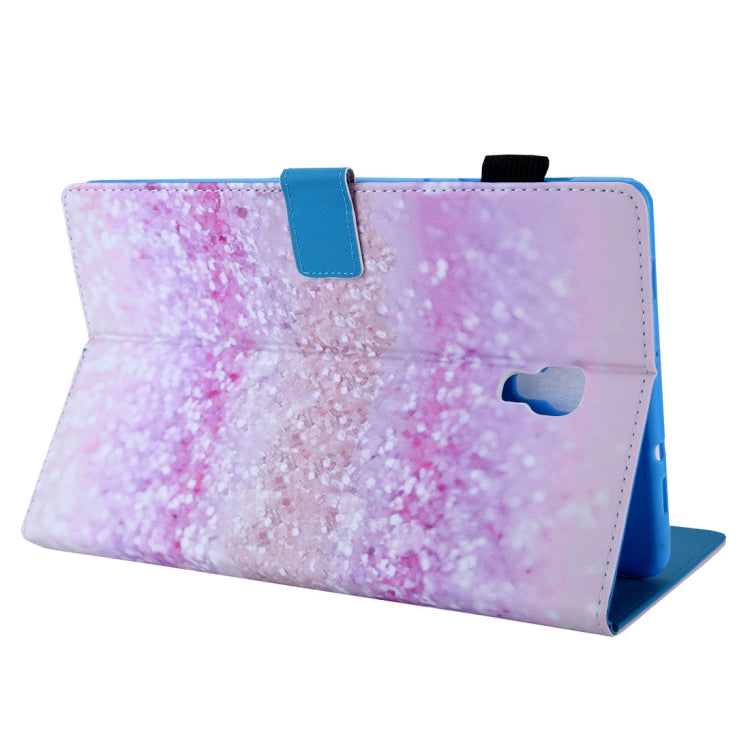 Sand Pattern Horizontal Flip Leather Case for Galaxy Tab A 10.5 T590, with Holder & Card Slot & Sleep / Wake-up Function