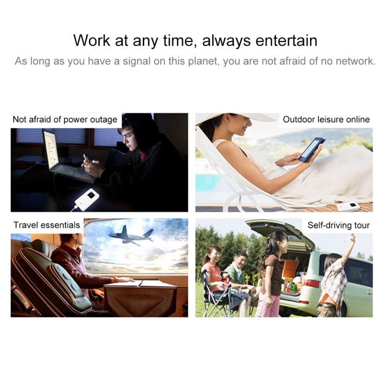 MWR LMK-L100 4G LTE Multi-modes High Speed Wireless Router, Support TF Card(32GB Max)