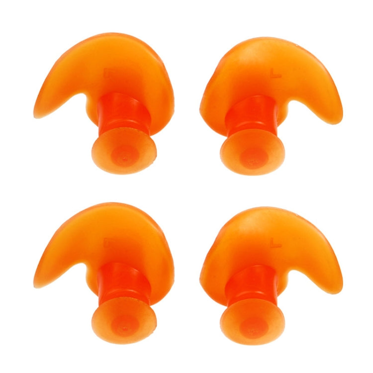 2 Pair Soft Ear Plugs Environmental Silicone Waterproof Dust-Proof Earplugs Diving Water Sports Swimming Accessories