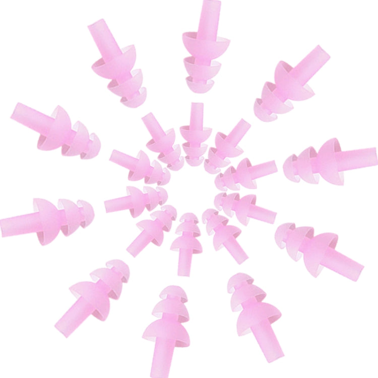 10 Pairs Waterproof Swimming Silicone Earplugs for Adult Swimmers Children Diving Soft Anti-Noise Ear Plug
