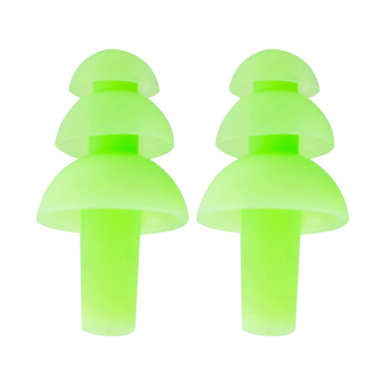 10 Pairs Waterproof Swimming Silicone Earplugs for Adult Swimmers Children Diving Soft Anti-Noise Ear Plug