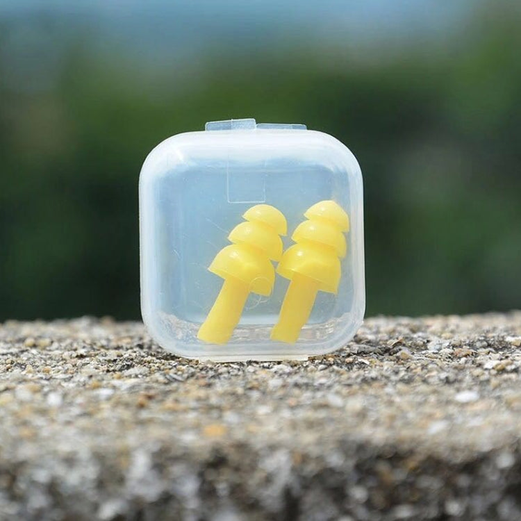 10 Pairs Waterproof Swimming Silicone Earplugs for Adult Swimmers Children Diving Soft Anti-Noise Ear Plug