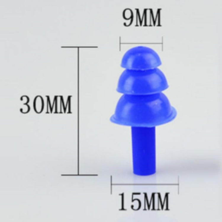 10 Pairs Waterproof Swimming Silicone Earplugs for Adult Swimmers Children Diving Soft Anti-Noise Ear Plug