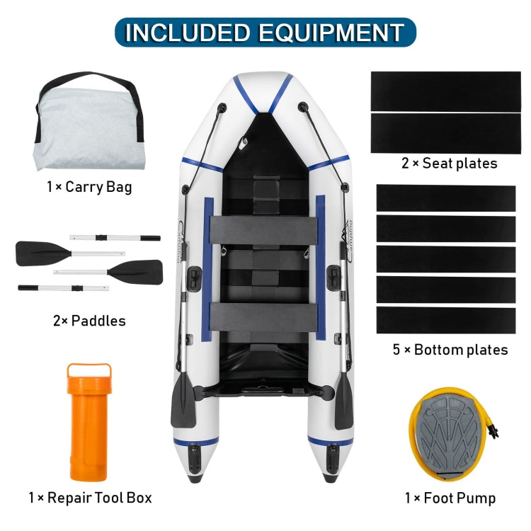 [US Warehouse] Water Adult Assault Boat Weight: 330 Pounds, Size: 25.4x10.6x2.54cm