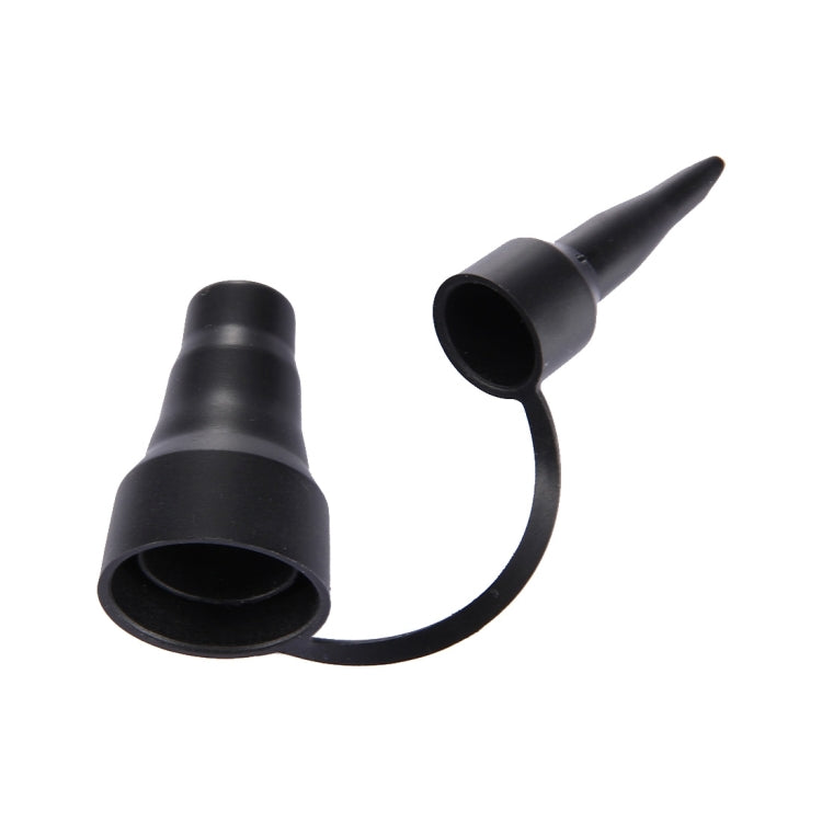 HT-458 220V Two-way Electric Inflation Deflation Air Pump with Car Charger, EU Plug(Black)