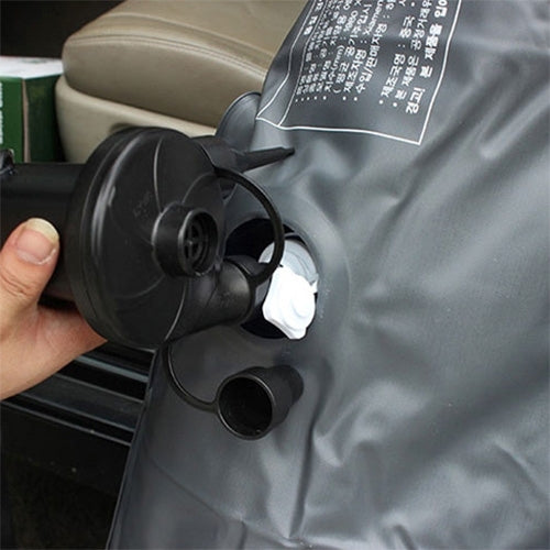 HT-458 220V Two-way Electric Inflation Deflation Air Pump with Car Charger, EU Plug(Black)