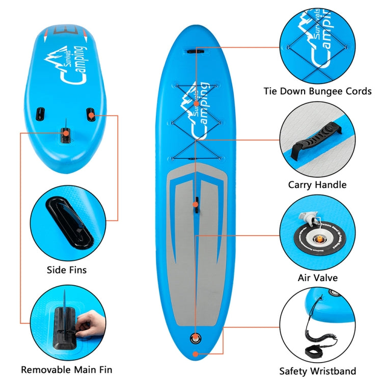 [US Warehouse] 11 inch Adult Inflatable SUP Stand Up Surfboard