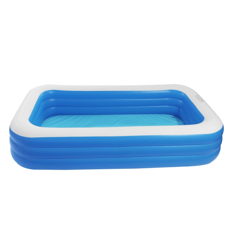 [US Warehouse] PVC Rectangle Inflatable Swimming Pool, Size: 302x183x59cm