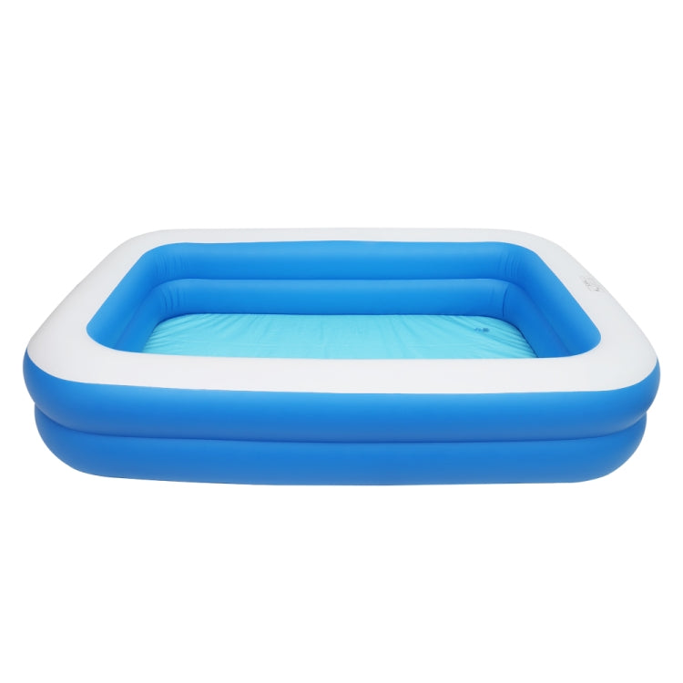 [US Warehouse] PVC Rectangle Inflatable Swimming Pool, Size: 262x177x56cm