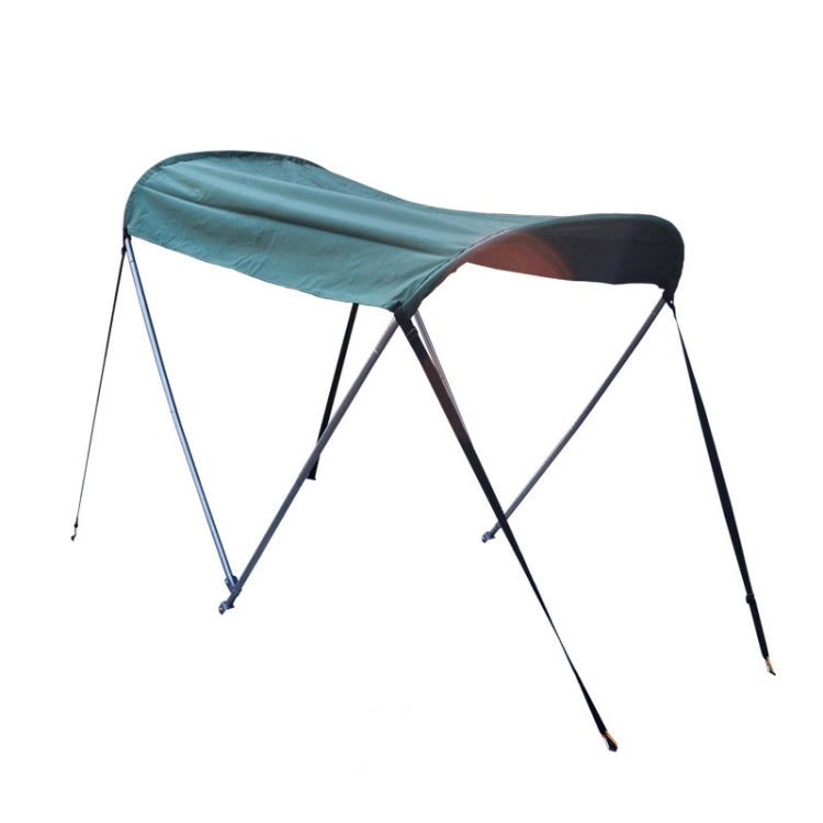 Outdoor Folding Awning Canoe Rubber Inflatable Boat Parasol Tent for 2-5 Person,Boat is not Included