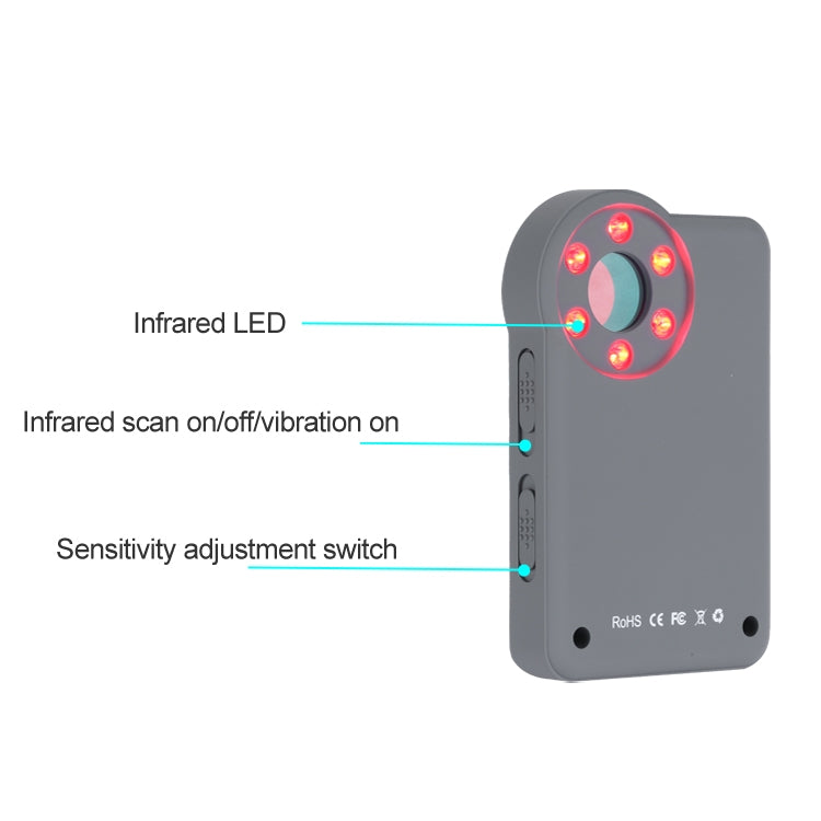 SQ909 Multi-function Infrared Detector with Retractable Antenna