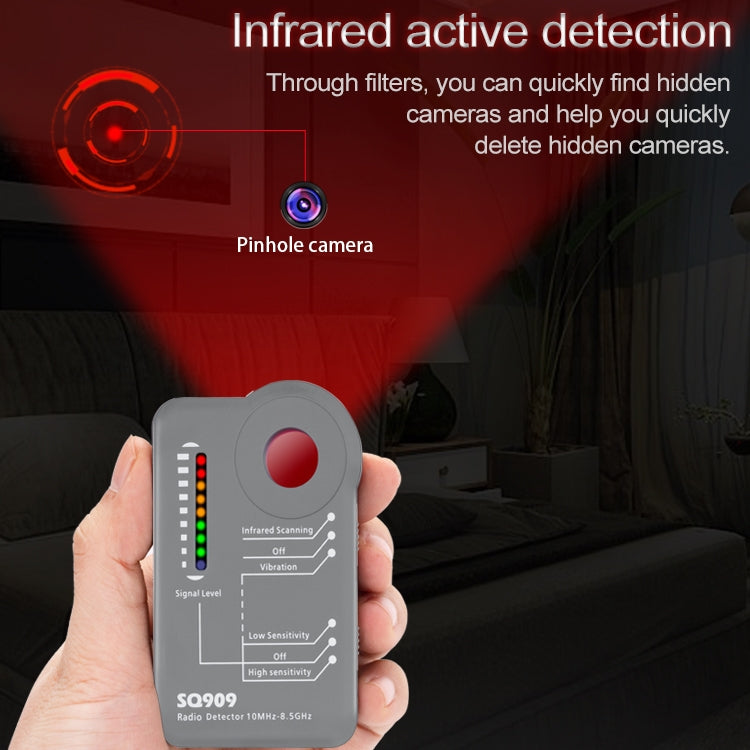 SQ909 Multi-function Infrared Detector with Retractable Antenna