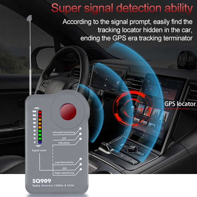 SQ909 Multi-function Infrared Detector with Retractable Antenna