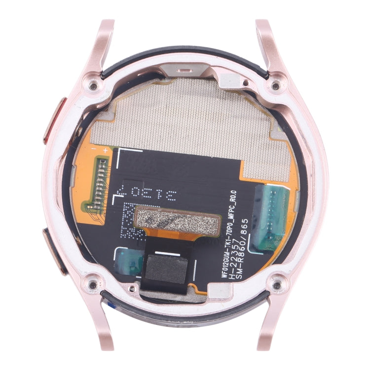 Original LCD Screen Digitizer Full Assembly with Frame for Samsung Galaxy Watch4 40mm SM-R860/R865