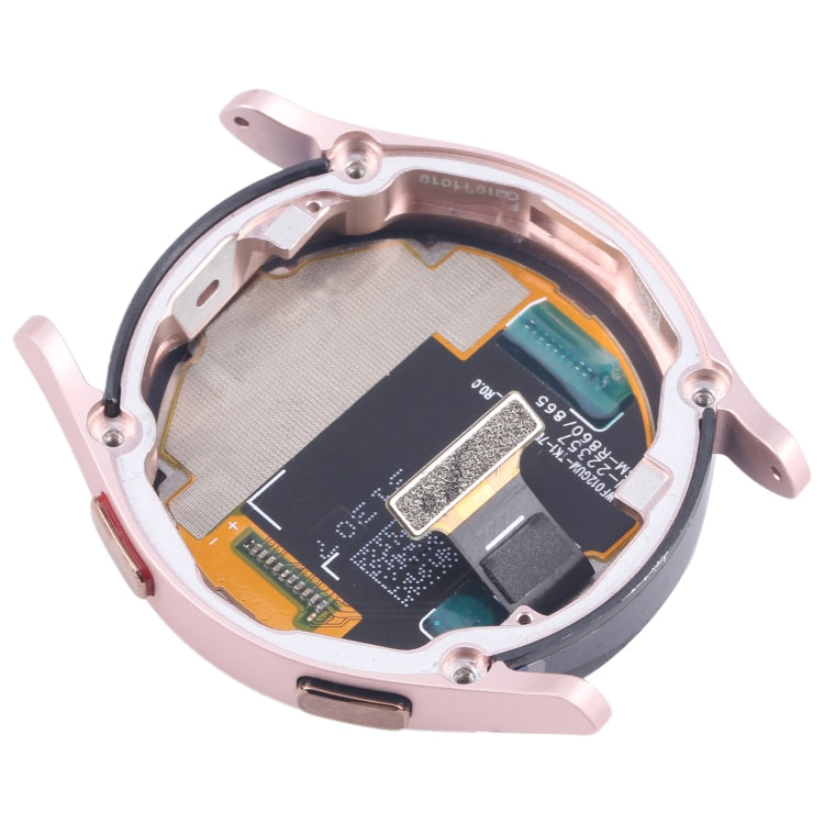 Original LCD Screen Digitizer Full Assembly with Frame for Samsung Galaxy Watch4 40mm SM-R860/R865