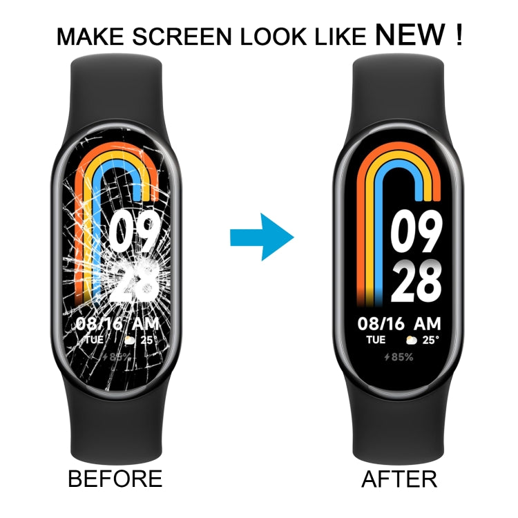 For Xiaomi Mi Band 8 Original LCD Screen Digitizer Full Assembly with Frame  - Black