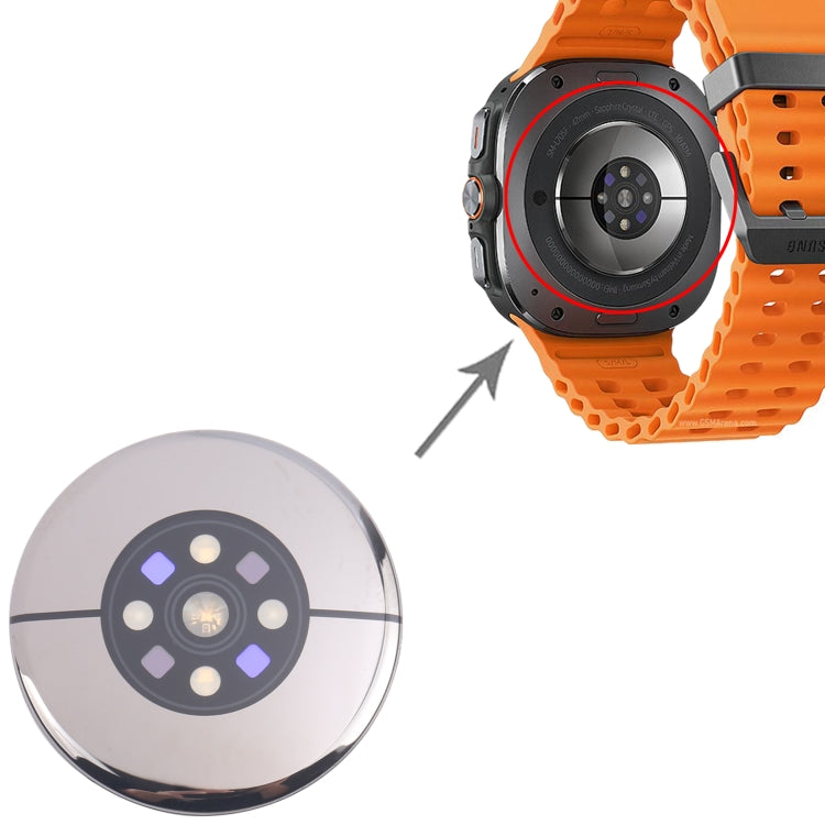 For Samsung Galaxy Watch Ultra SM-L705 Original Heart-rate Sensor Glass Lens Cover with Heart Rate Module
