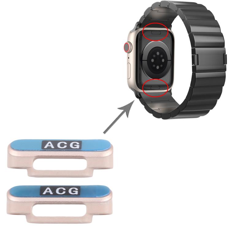 For Apple Watch Series 10 46mm / 42mm 1 Pair Watch Clasp