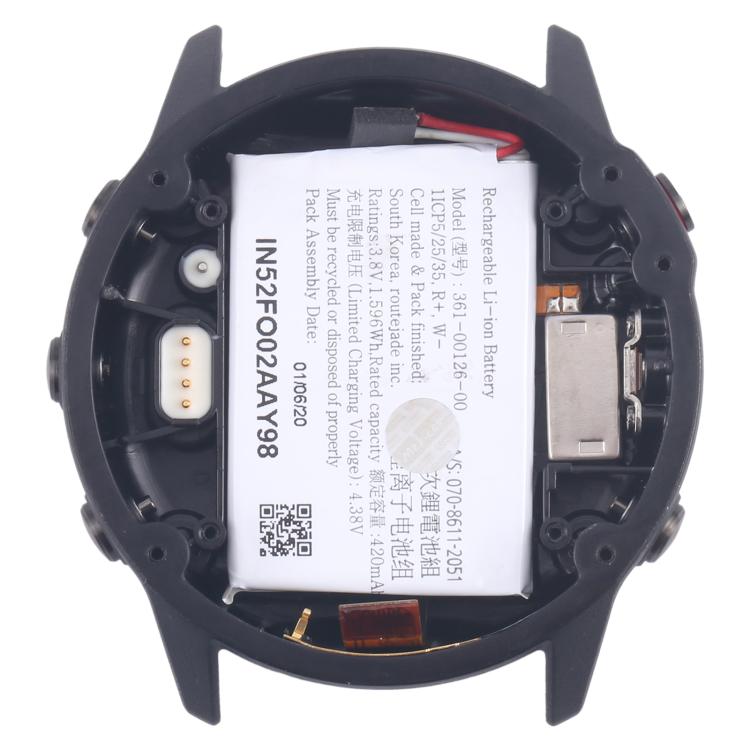 For Garmin Fenix 6x / Fenix 6X Pro Original Disassembled Back Cover