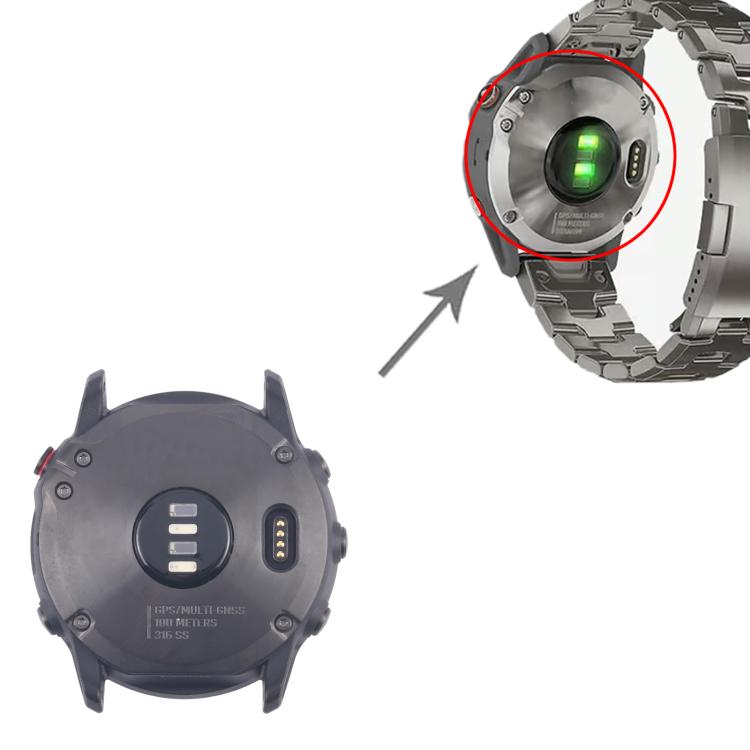 For Garmin Fenix 6x / Fenix 6X Pro Original Disassembled Back Cover