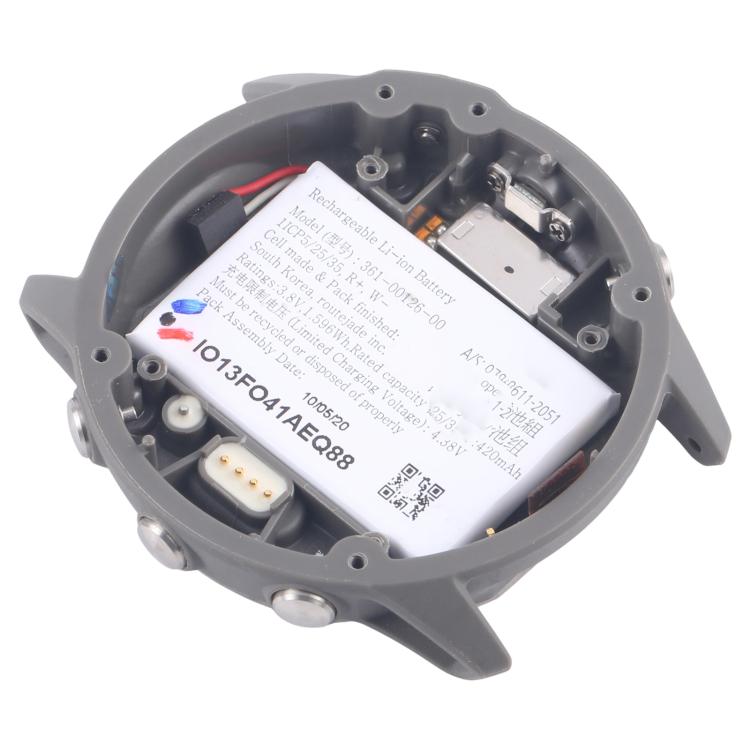 For Garmin Fenix 6x / Fenix 6X Pro Original Disassembled Back Cover with Battery