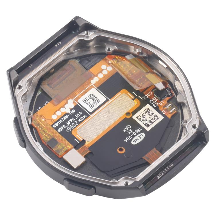 For Huawei Watch GT 2e HCT-B19 LCD Screen Digitizer Full Assembly with Frame  - Black