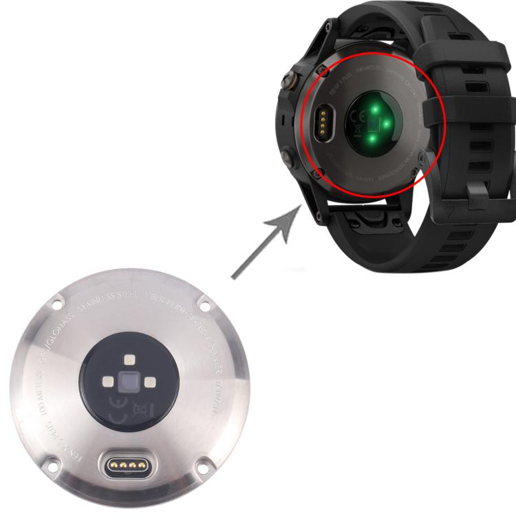 For Garmin Fenix 5 Plus Original Disassembled Back Cover