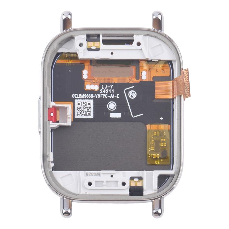 For Xiaomi Redmi Watch 5 Lite Original LCD Screen Digitizer Full Assembly With Frame  - Silver