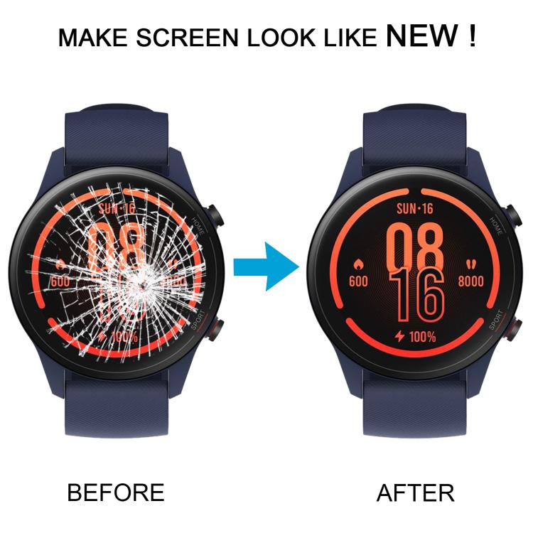 For Xiaomi Mi Watch Color Original Front Screen Outer Glass Lens