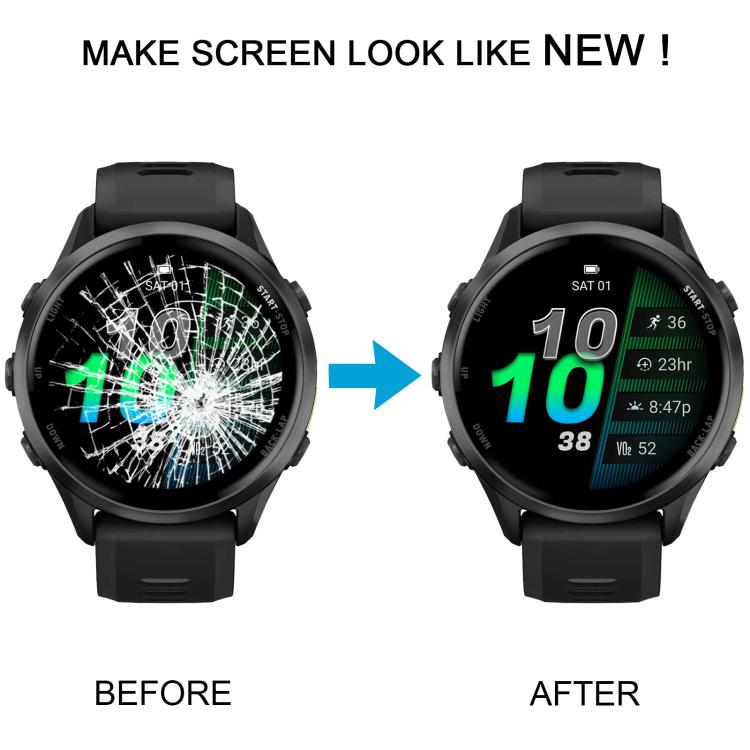 For Garmin Forerunner 970 Original LCD Screen with Digitizer Full Assembly