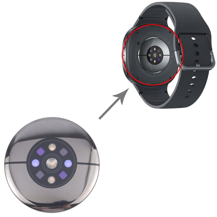 For Samsung Galaxy Watch8 44mm SM-L330/L335 Original Heart-rate Sensor Glass Lens Cover with Heart Rate Module