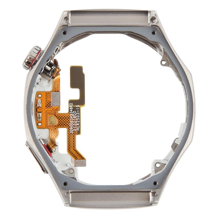 For Huawei Watch GT 5 Pro 46mm Original LCD Screen Frame Bezel Plate with Power Flex Cable