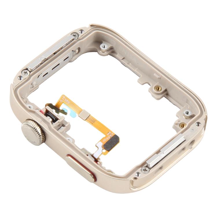 For Huawei Watch D2 Original LCD Screen Frame Bezel Plate with Power Flex Cable  - Gold