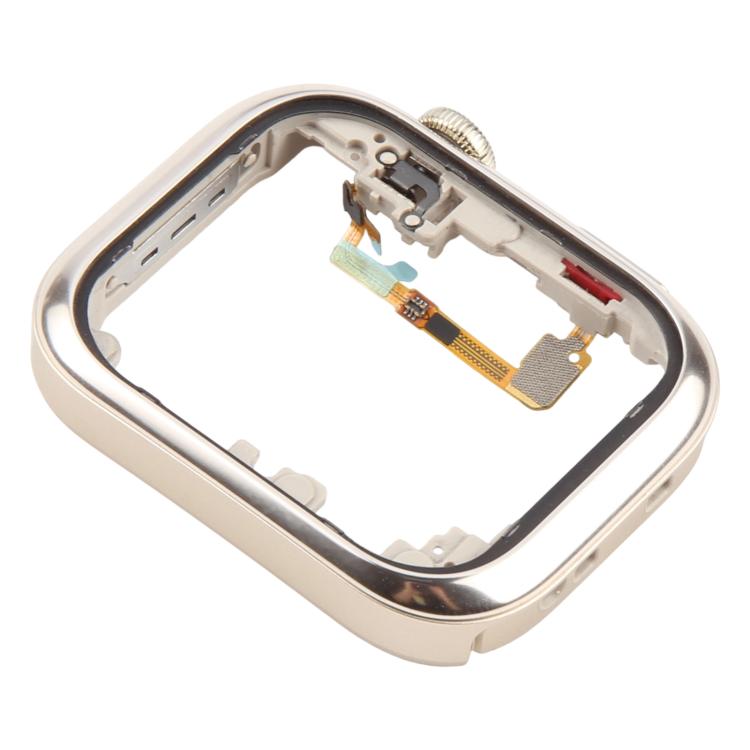 For Huawei Watch D2 Original LCD Screen Frame Bezel Plate with Power Flex Cable  - Gold