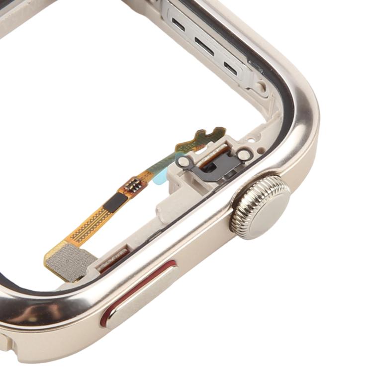 For Huawei Watch D2 Original LCD Screen Frame Bezel Plate with Power Flex Cable  - Gold