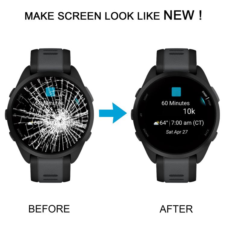 For Garmin Forerunner 165 Original LCD Screen with Digitizer Full Assembly