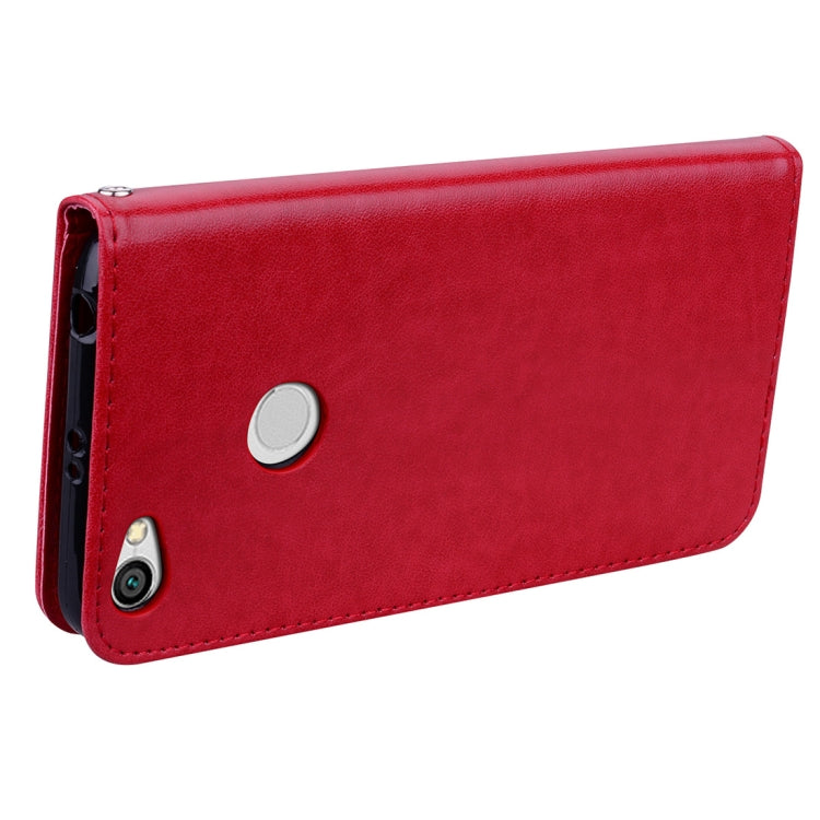 For Xiaomi  Redmi Note 5A Pro / Prime Roses Pressed Flowers Pattern Flip Leather Case with Holder & Card Slots & Wallet