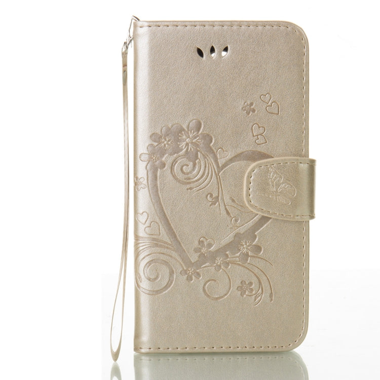 For Xiaomi  Redmi Note 3 Pressed Flowers Butterfly Love Pattern Horizontal Flip Leather Case with Holder & Card Slots & Wallet & Lanyard & Photo Frame